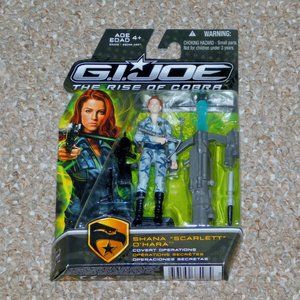 2009 Hasbro G.I. Joe: Rise of Cobra 3 3/4" Covert Operations Scarlett MOC New